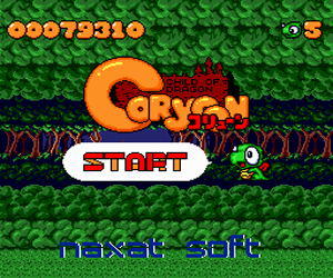 Coryoon - Child of Dragon (Japan) Screenshot